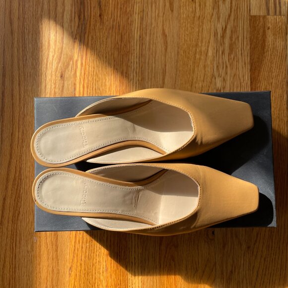 Theory Soft Square Toe Mule - size 37 - Picture 4 of 5
